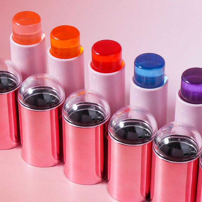 6 färg Låg MOQ Jelly Blush Lip & Cheek Tint Kylvatten Milk Blush Jelly Tint Lip Cheek Blush Stick Jelly