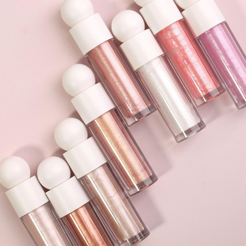 Private Brand Fairy Shimmer Liquid Highlight Vattentät Body and Face Highlight DIY Color logotyp