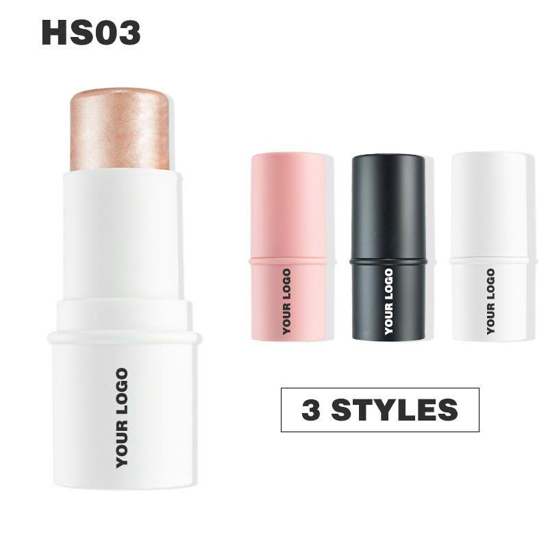 logo Kosmetika Face Concealer Bronzer Shimmer Foundation Highlighter Contour Stick