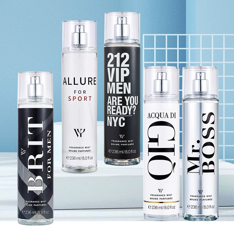Body Mist 236ml Blommig Fruktig Original Body Doft Spray Varaktig Doft Parfym för män