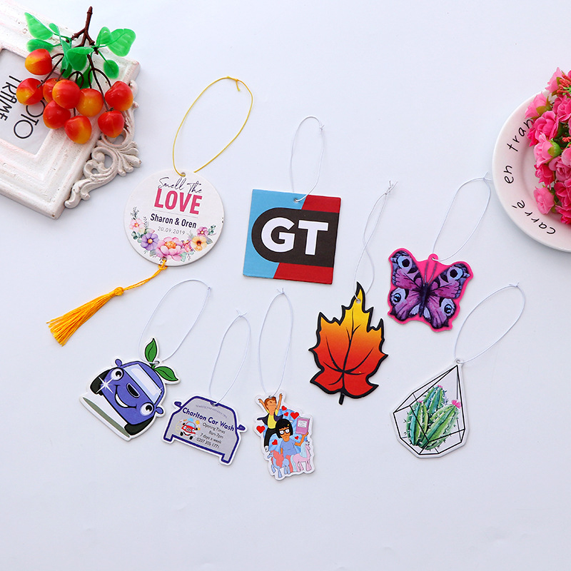 Design Funny Car luftfräschare /Papper luftfräschare/hängande luftfräschare