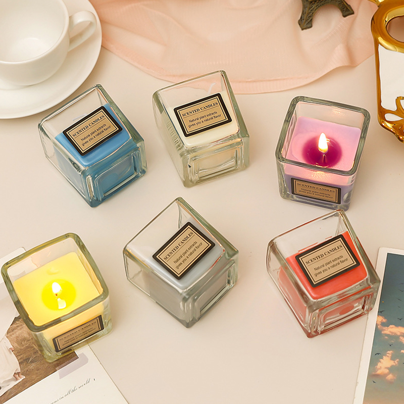 120g Dofter Doftljus för hemdoft Stark doft Långvarig aromaterapiburkljus