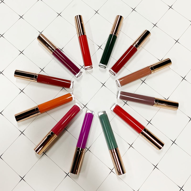 Kosmetika Make Lip Gloss No Label Liquid Matte Lipstick Lip Gloss 30 färger