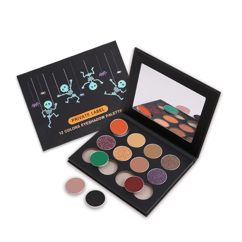 Muting Cosmetics Highpigmented Makeup Diy 12 Colors Cruelty Free Eyeshadow Palette
