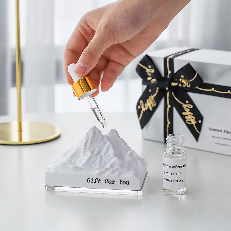 Solid Gips Luftkonditionering Diffusor Stenhänge Miljövänlig Aromaterapi Bilinredning Bröllop Luftuttag Parfym