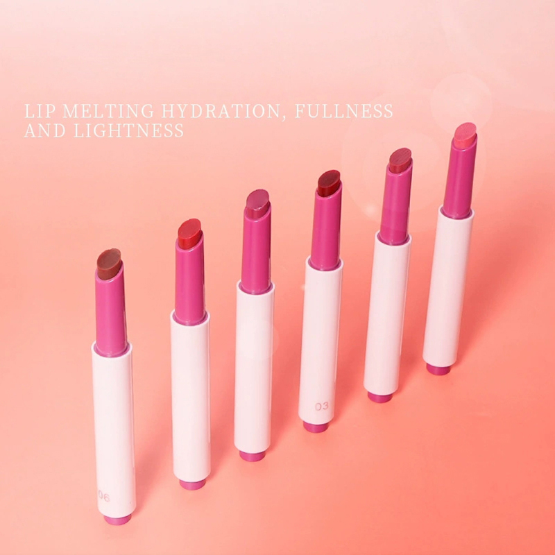 Moisturizing Press Lipstick Pen Hydrating Lip Gloss Mirror Fading Lip Line Fuktgivande läppstift Lip Plumping